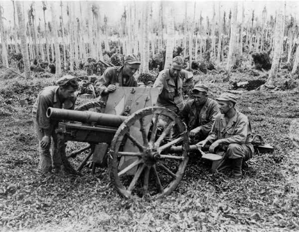 Японская полевая и самоходная артиллерия в противотанковой обороне