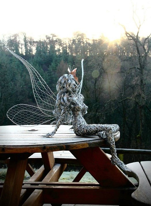 Вот бы таких феечек мне в сад! Обнажённые феи от Робин Вайт. поделки для сада,разное