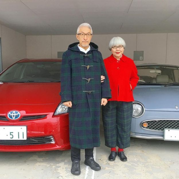 Пенсионеры из Японии стали популярными блогерами в Инстаграм возраст,жизнь,мода,позитив,увлечения