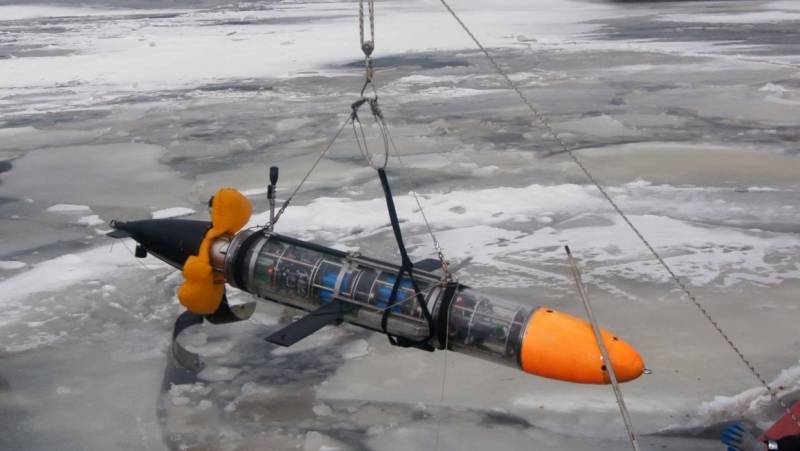 Основные отечественные разработки в области автономных необитаемых подводных аппаратов оружие