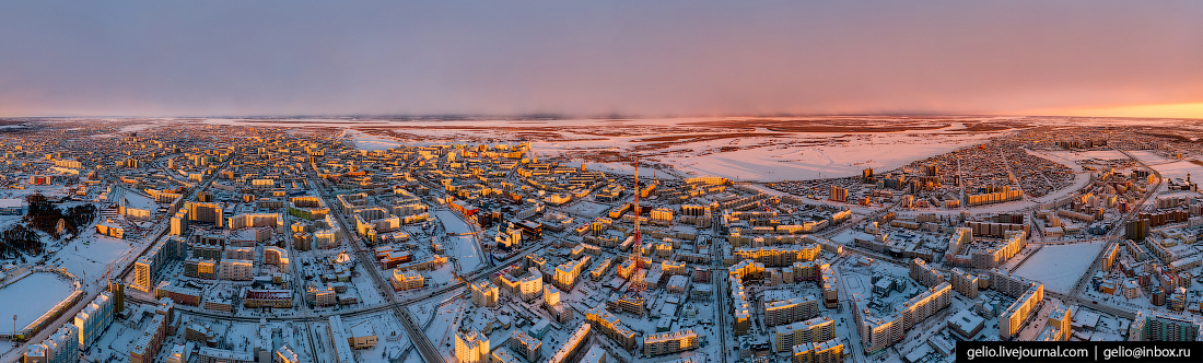 Якутск с высоты