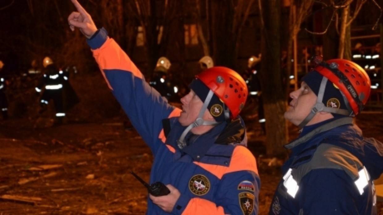 Появились первые кадры с места взрыва в ТЦ в Воронежской области