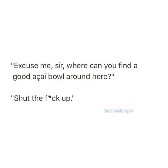 Overheard Ny
