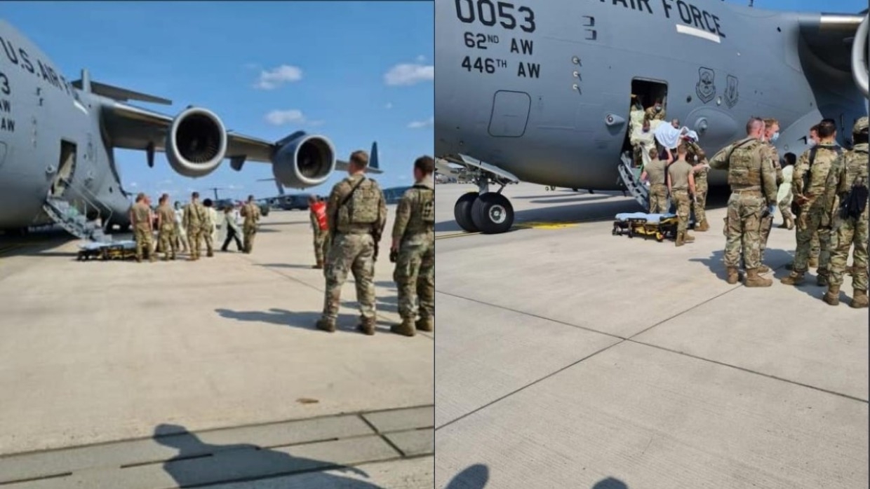 Родившуюся во время полета из Афганистана девочку назвали в честь позывного самолета Родившуюся во время полета из Афганистана девочку назвали в честь позывного самолета Общество