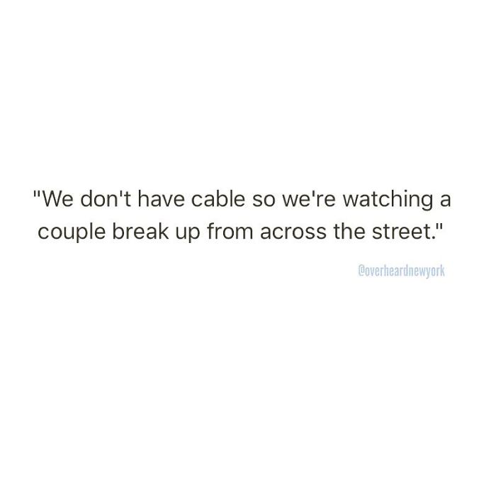 Overheard Ny