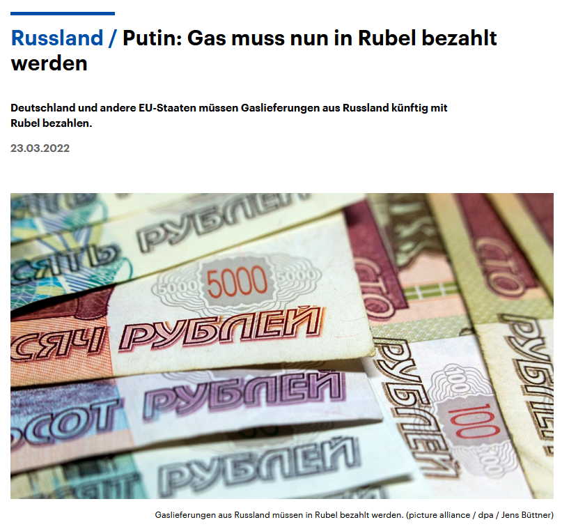 Za рубли! Реакция на рубли за российский газ аналитика,Блогеры,геополитика,общество,Политика