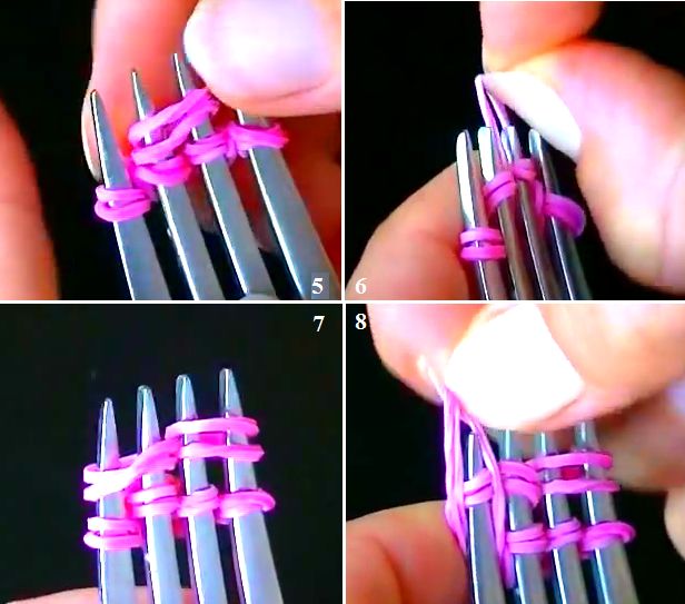 Как сделать браслет из резинок на вилке своими руками очумелые ручки