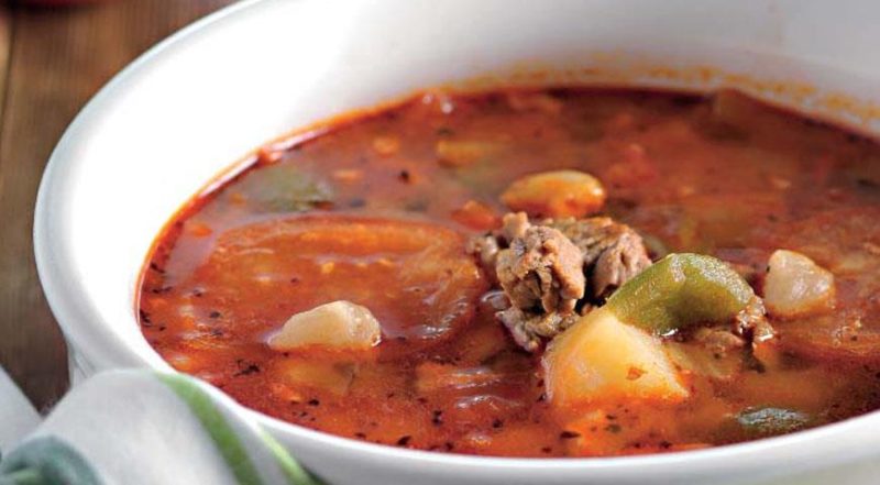 гуляш из свинины рецепт