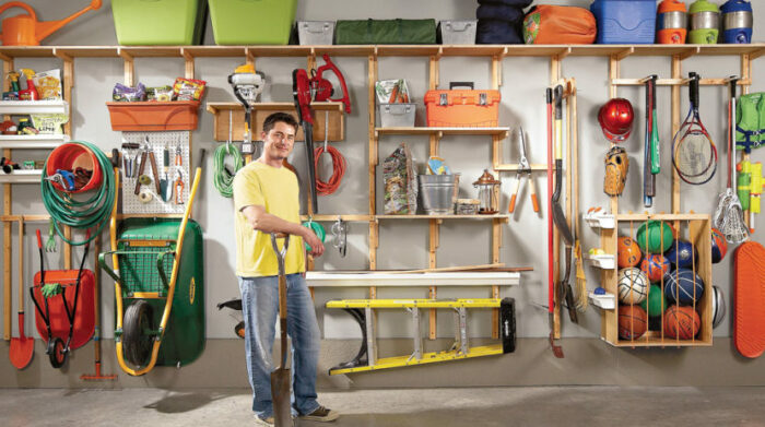 Как обустроить гараж и организовать эргономичное хранение, чтобы все было под рукой хранения, можно, чтобы, вещей, много, гаража, инструменты, гараж, стоит, лучше, организации, предметы, инвентарь, места, пространство, доступ, стеллажей, нужно, затем, решение
