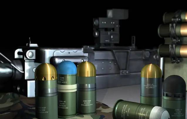 Ручной гранатомет Rheinmetall SSW40: калибр 40 мм в виде винтовки оружие