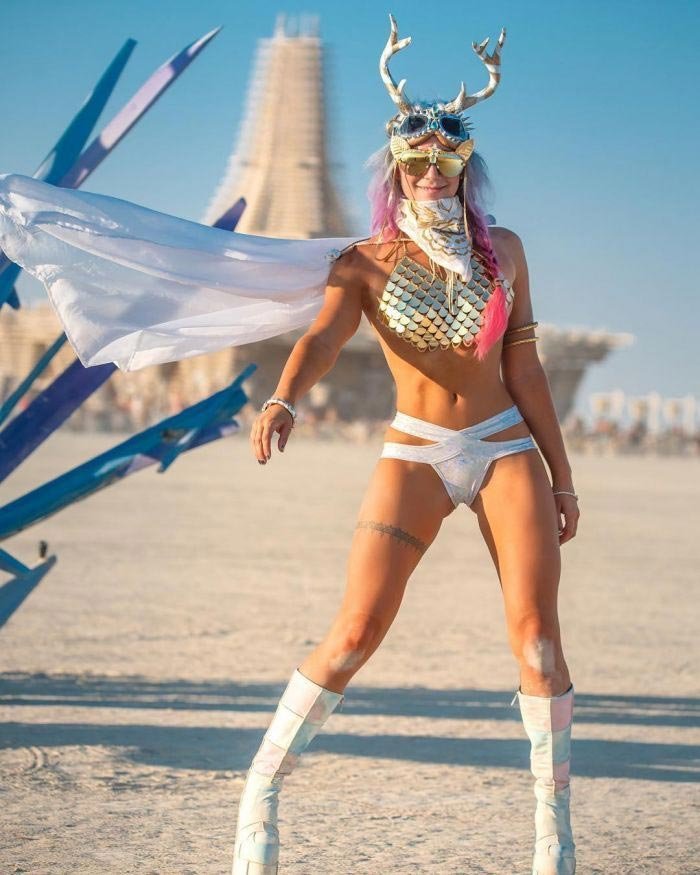 30 самых горячих девушек с фестиваля света и огня «Burning Man 2018» burning man, Фестиваль, в мире, девушки, красота, люди