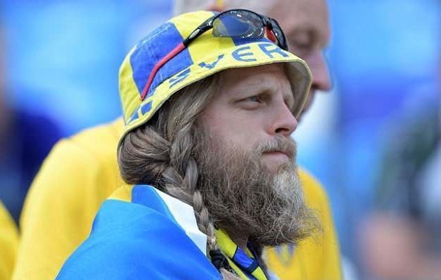 Швеция болельщики, необычно, оригинально, поддержка на пять, россия, утбол, фанаты, чемпионат мира