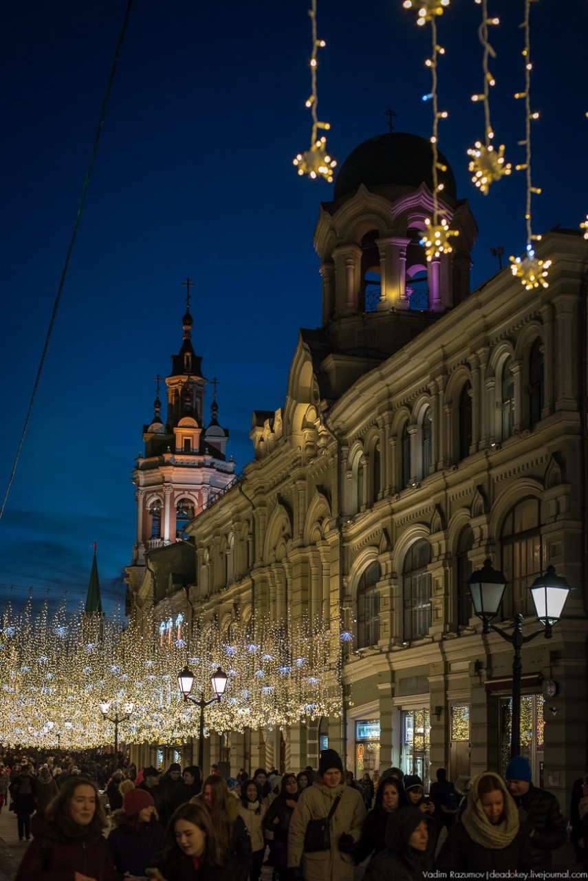 Новогодняя Москва 2018