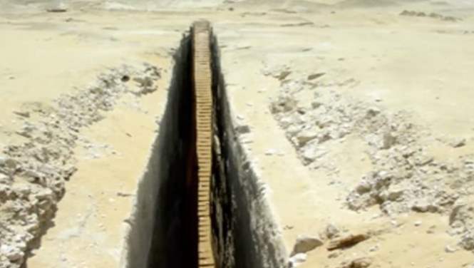 В Египте нашли лестницу, уходящую под землю