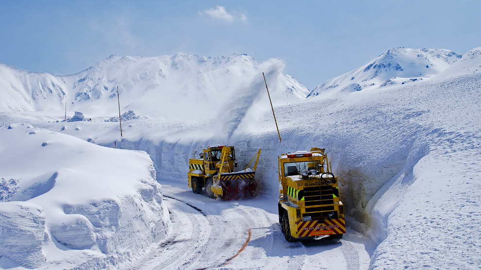 Прогулка по Tateyama Kurobe Alpine 