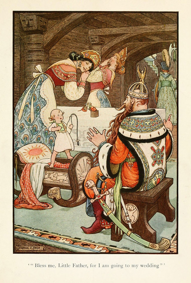 «РУССКАЯ КНИГА СКАЗОК», 1916 год. Иллюстрации английского художника ФРЭНКА ЧЕЙНИ ПЕЙПА (1878 - 1972) книги