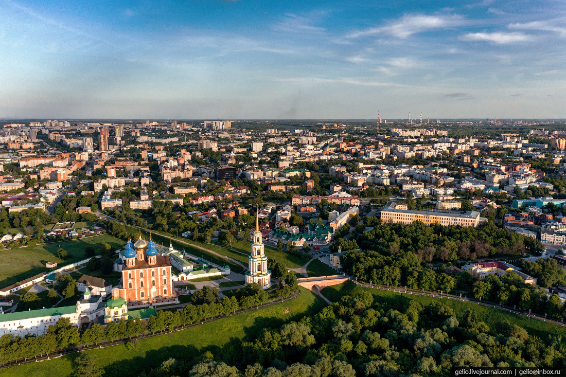 рязань, рязань с высоты, Переяславль