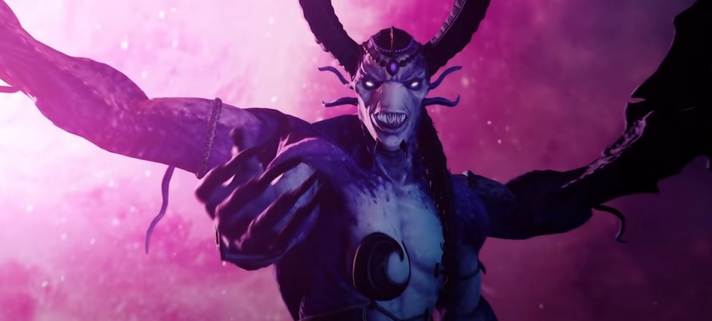 В новом трейлере Total War: Warhammer 3 показали бога удовольствия