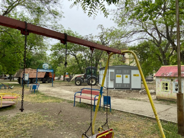 Трансформация детского парка в Севастополе в электроподстанцию