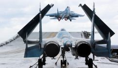 Аварийная посадка палубной авиации России