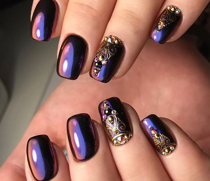 Двадцать два великолепных варианта маникюра с дизайном Двадцать два великолепных варианта маникюра с дизайном идеи для маникюра