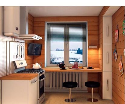 Идеи для маленькой кухни Идеи для маленькой кухни интерьер,мебель