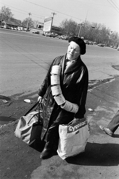 России 30 лет. Прогулка по Москве 1990 года 