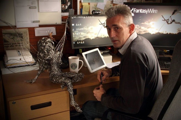 Вот бы таких феечек мне в сад! Обнажённые феи от Робин Вайт. поделки для сада,разное