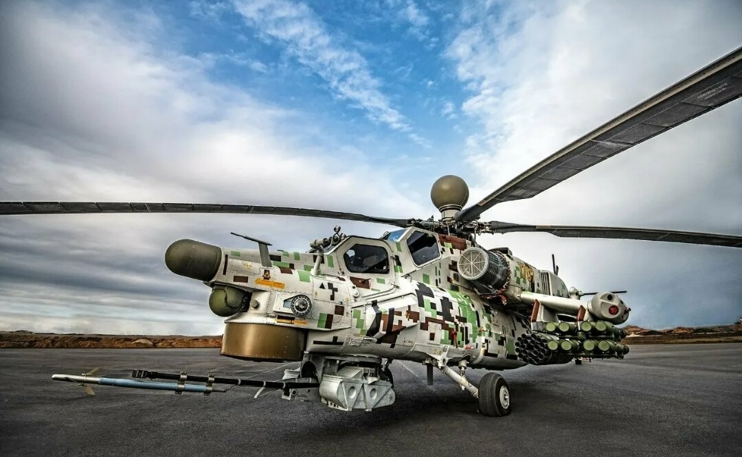 Война и мир: российский вертолет 