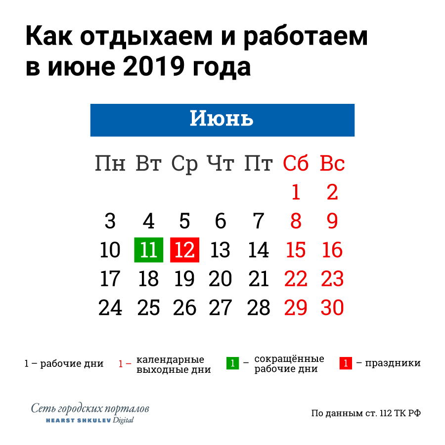 Завтра работаем или выходной