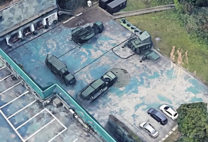 Google Earth 3D рассекретил секретную военную базу на Тайване