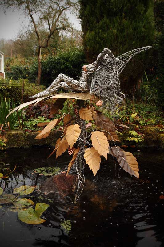 Вот бы таких феечек мне в сад! Обнажённые феи от Робин Вайт. поделки для сада,разное