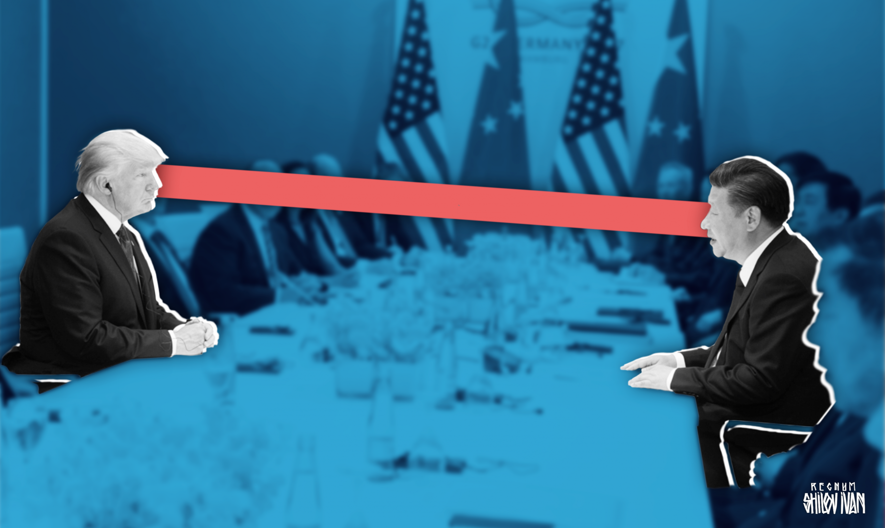 Встреча Дональда Трампа и Си Цзиньпина