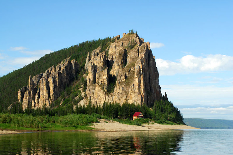 Ленские столбы. Якутия. Россия. фото