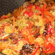 Курица в кисло-сладком соусе