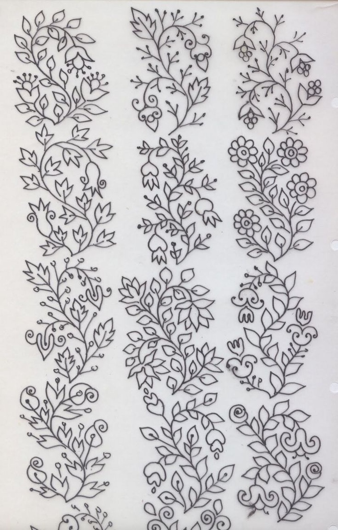 Чудесная цветочная вышивка идеи вышивки,рукоделие,своими руками,сделай сам