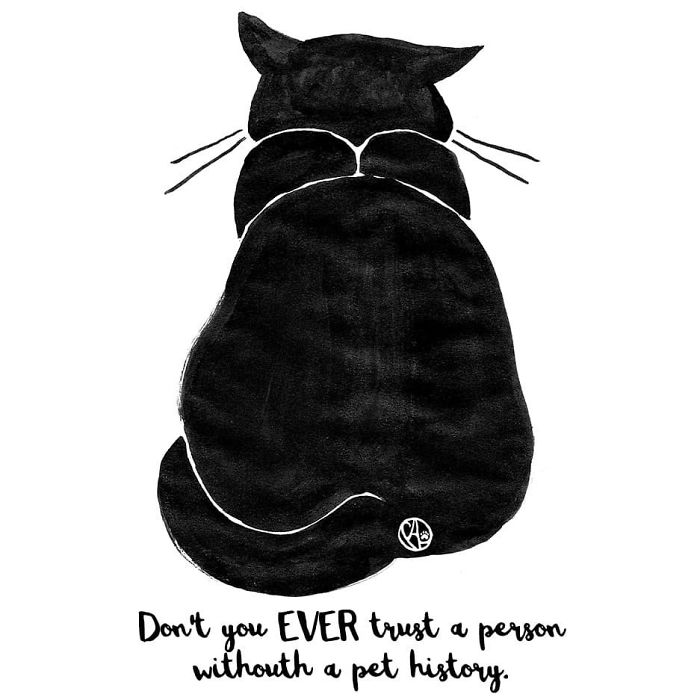 My Girlfriend Keeps Painting Our Life With 3 Cats And A Dog And I Can't Get Enough Of It!