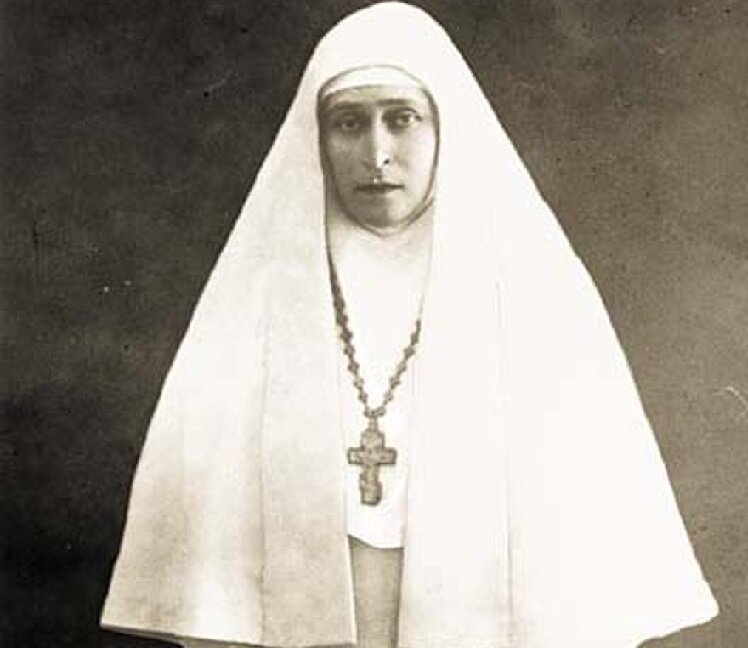 Елизавета Фёдоровна в одежде сестры Марфо-Мариинской обители