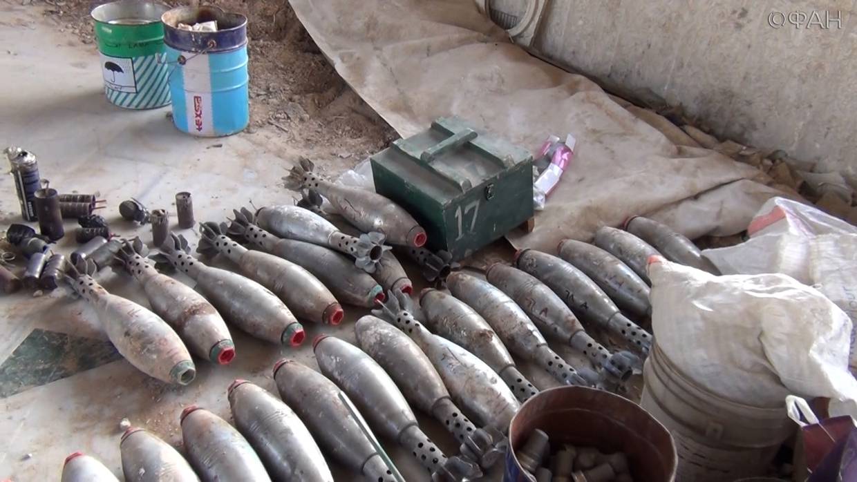Сирийские военные нашли крупный схрон с боеприпасами в провинции Дейр эз-Зор