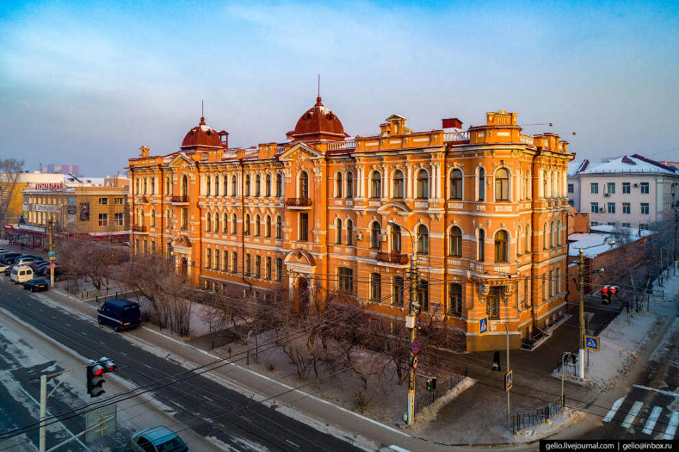 Чита с высоты: город на древнем вулкане путешествия