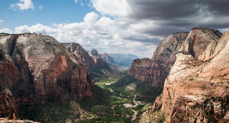 Горный маршрут до Angels Landing, Юта (США) Lonely Planet, интересные места земли, пешие тропы, пеший маршрут, пеший туризм, путеводитель, туризм, туристу на заметку