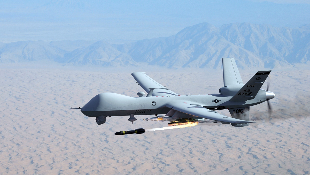 MQ-9 Reaper ВВС США в родной стихии. В борьбе против армий со слабой ПВО,  Фото USAF 