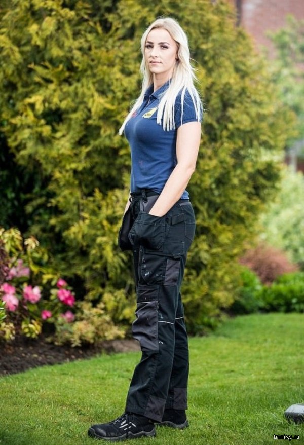 Красавица-сантехник из Великобритании Красавица-сантехник из Великобритании