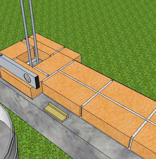 Возводим забор из кирпича своими силами сделай сам