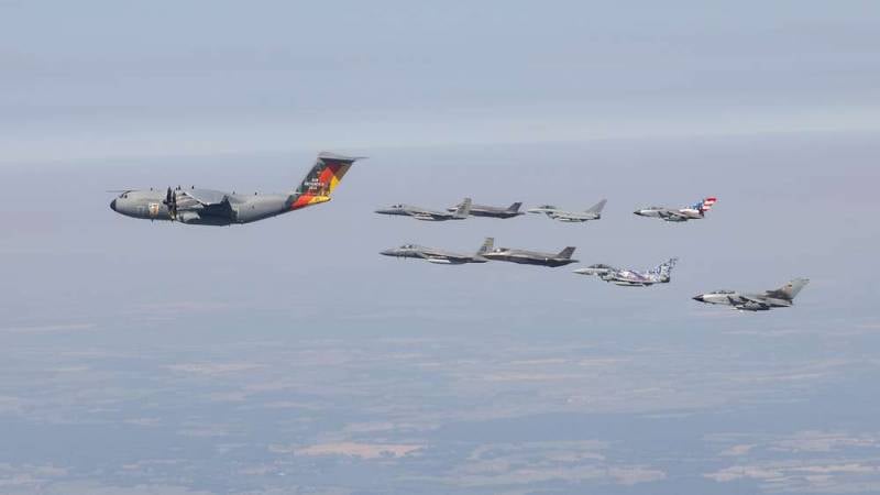 Рекордные масштабы, учебные задачи и политический подтекст: маневры Air Defender 23 ввс,г,Москва [1405113]