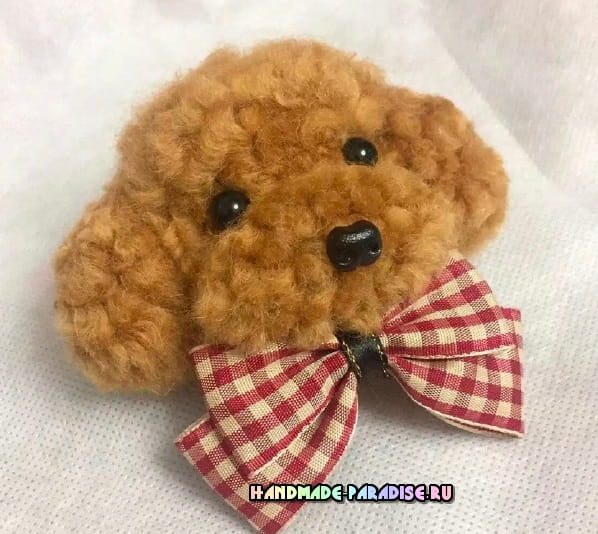 Мишки и собачки из помпонов. Мастер-класс