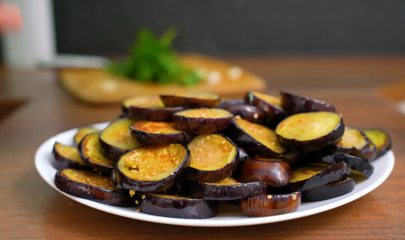 Маринованные баклажаны — закуска, перед которой невозможно устоять закуски,овощные блюда