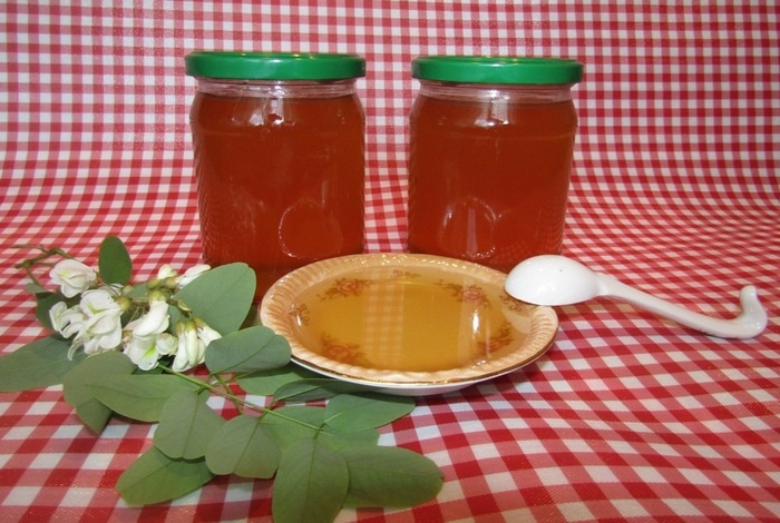 Варенье из цветков белой акации с лимоном 