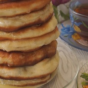 Пышки со сметаной. 