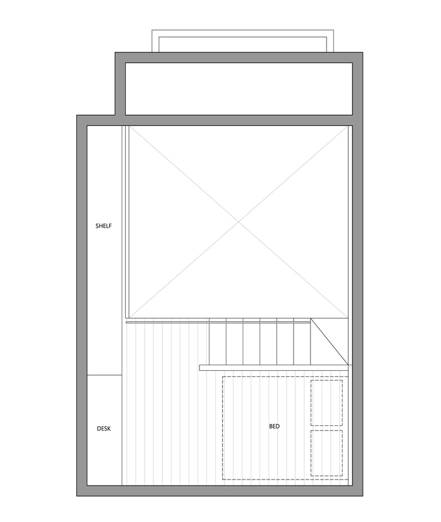 Пример интерьера полнофункциональной квартиры на 22 квадратных метра